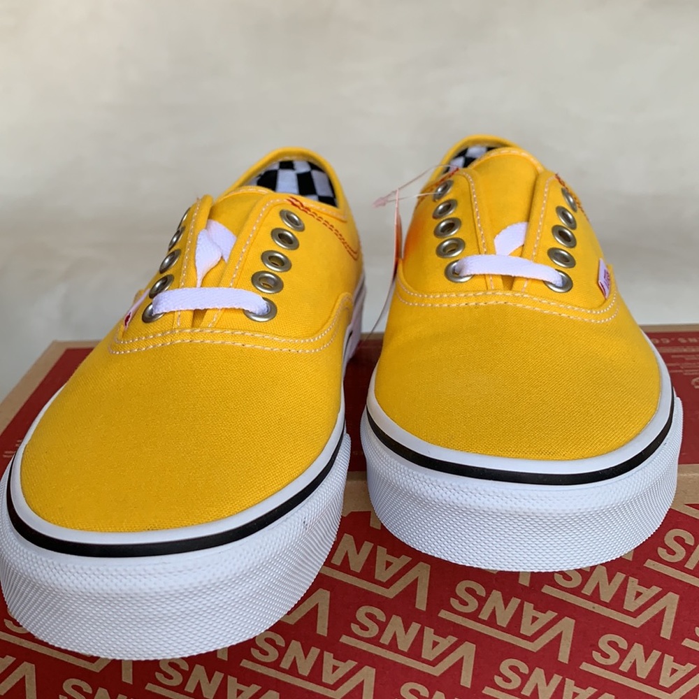 VANS AUTHENTIC HC DIY LEMON CHROME/TRUE WHITE WMNS - Picture 11 of 15